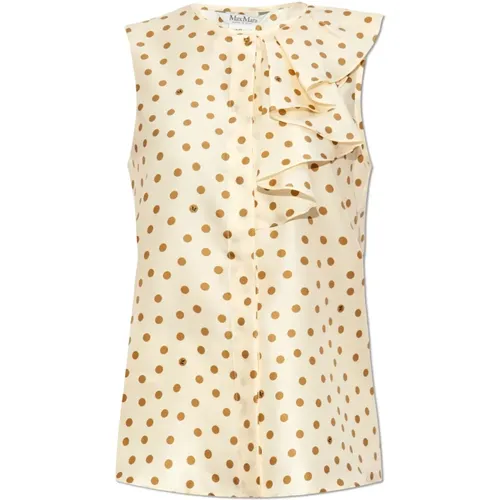 Tops > Sleeveless Tops - - Max Mara - Modalova