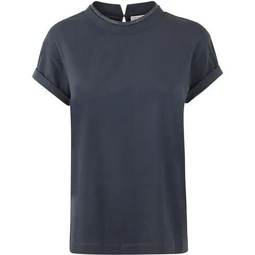 Tops > T-Shirts - - BRUNELLO CUCINELLI - Modalova