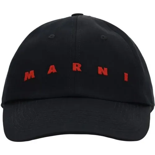 Accessories > Hats > Caps - - Marni - Modalova