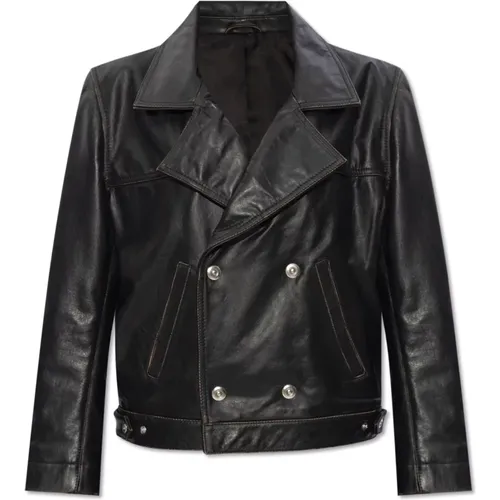 Jackets > Leather Jackets - - Victoria Beckham - Modalova