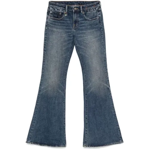 R13 - Jeans > Flared Jeans - Blue - R13 - Modalova