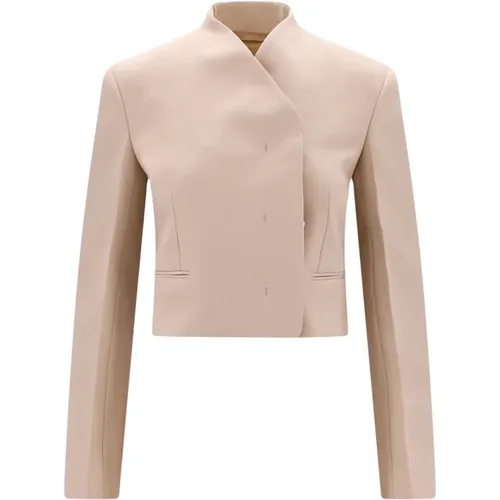 Jackets > Blazers - - Salvatore Ferragamo - Modalova