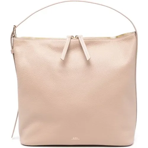 A.p.c. - Bags > Handbags - Beige - A.p.c. - Modalova