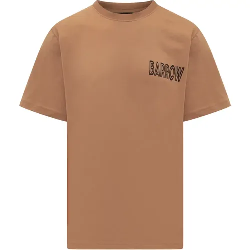 Barrow - Tops > T-Shirts - Brown - Barrow - Modalova