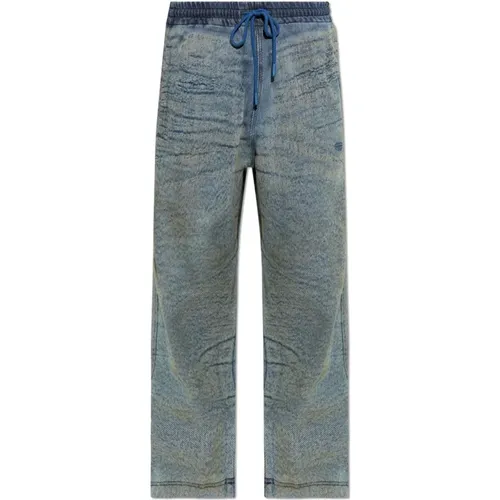 Trousers > Wide Trousers - - Diesel - Modalova