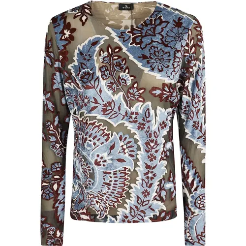 Tops > Long Sleeve Tops - - ETRO - Modalova