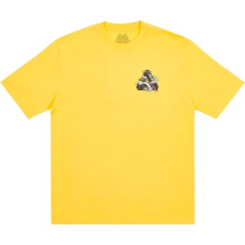 Palace - Tops > T-Shirts - Yellow - Palace - Modalova