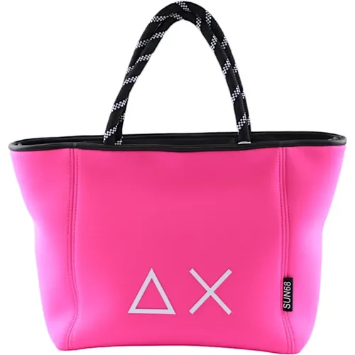 Sun68 - Bags > Tote Bags - Pink - Sun68 - Modalova