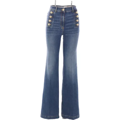 Jeans > Boot-cut Jeans - - Elisabetta Franchi - Modalova