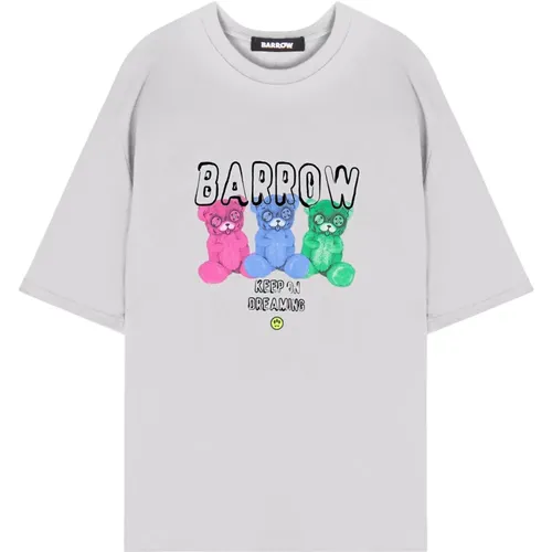 Barrow - Tops > T-Shirts - White - Barrow - Modalova