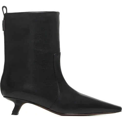 Shoes > Boots > Heeled Boots - - BRUNELLO CUCINELLI - Modalova