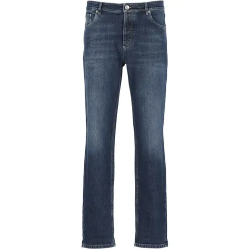 Jeans > Slim-fit Jeans - - BRUNELLO CUCINELLI - Modalova