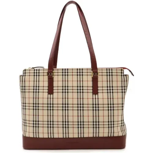 Pre-owned > Pre-owned Bags > Pre-owned Tote Bags - - Burberry Vintage - Modalova