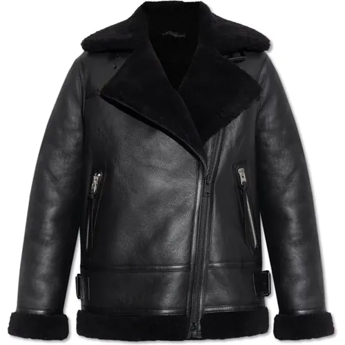 Jackets > Faux Fur & Shearling Jackets - - AllSaints - Modalova