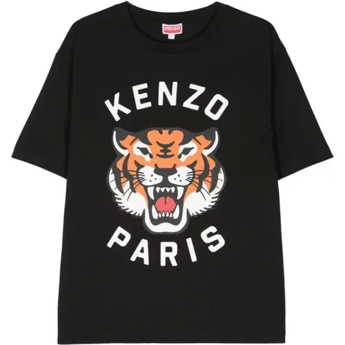 Kenzo - Tops > T-Shirts - Black - Kenzo - Modalova