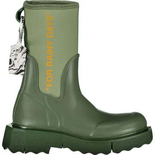 Shoes > Boots > Rain Boots - - Off White - Modalova