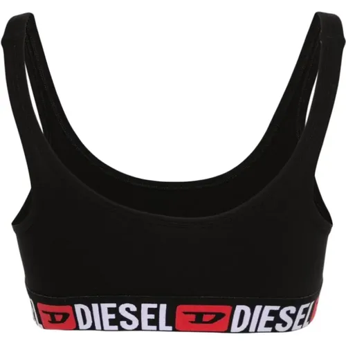 Diesel - Underwear > Bras - Black - Diesel - Modalova