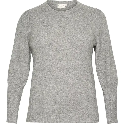 Knitwear > Round-neck Knitwear - - Kaffe Curve - Modalova