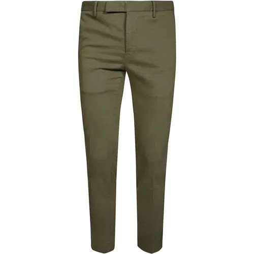 Pt01 - Trousers > Chinos - Green - Pt01 - Modalova