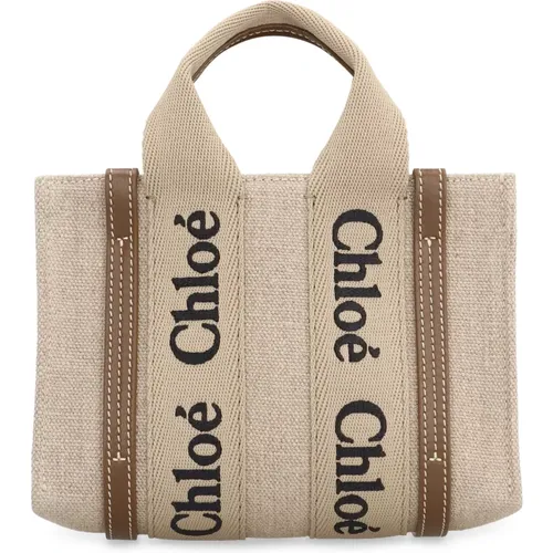 Chloé - Bags > Tote Bags - Beige - Chloé - Modalova