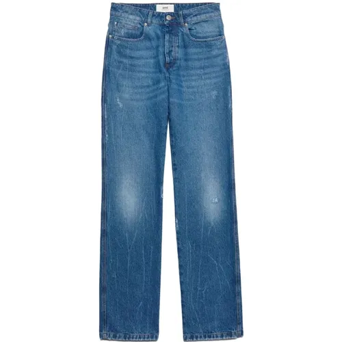 Jeans > Straight Jeans - - Ami Paris - Modalova