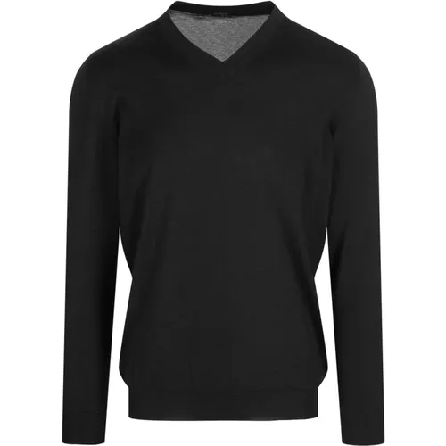 Knitwear > V-neck Knitwear - - Kiton - Modalova