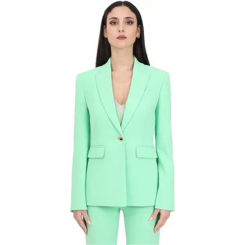 Pinko - Jackets > Blazers - Green - pinko - Modalova