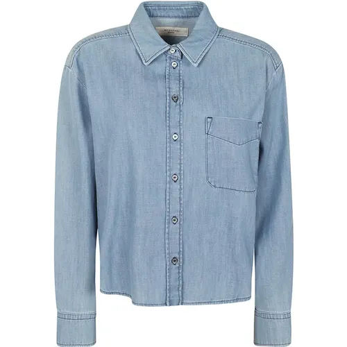 Blouses & Shirts > Denim Shirts - - Max Mara Weekend - Modalova