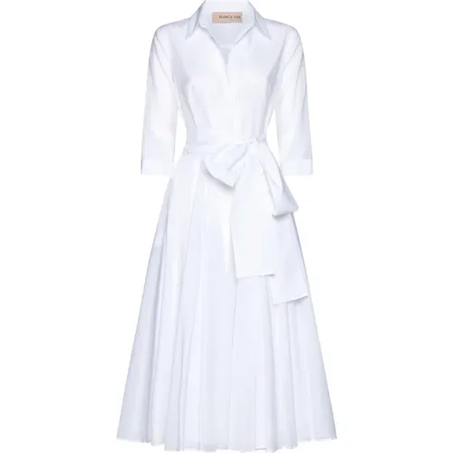 Dresses > Day Dresses > Shirt Dresses - - Blanca Vita - Modalova