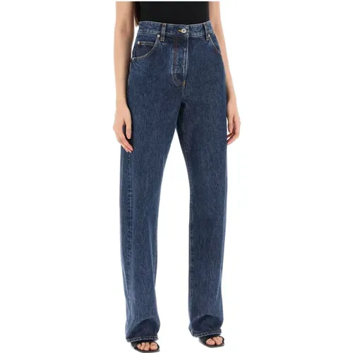 Jeans > Loose-fit Jeans - - Salvatore Ferragamo - Modalova