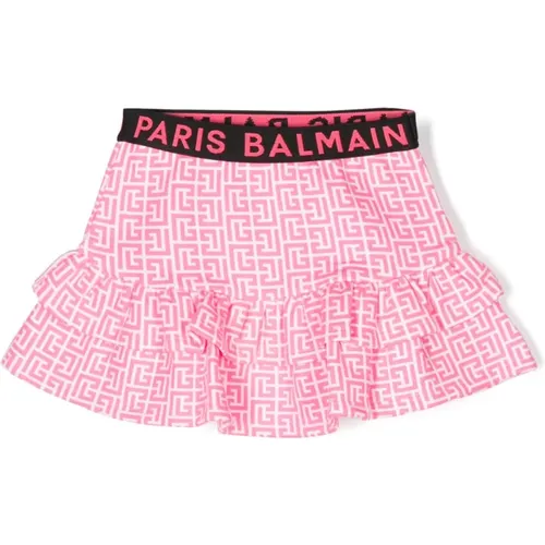 Balmain - Kids > Skirts - Pink - Balmain - Modalova