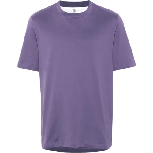 Tops > T-Shirts - - BRUNELLO CUCINELLI - Modalova