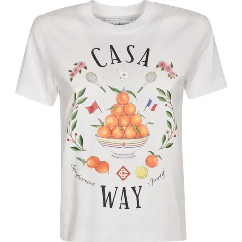Tops > T-Shirts - - Casablanca - Modalova