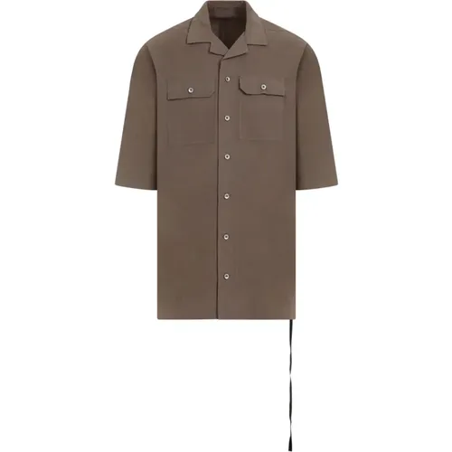 Shirts > Short Sleeve Shirts - - Rick Owens - Modalova
