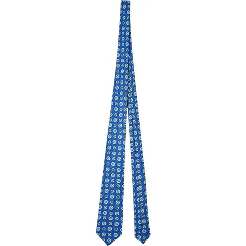 Kiton - Accessories > Ties - Blue - Kiton - Modalova