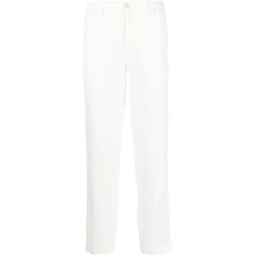 Trousers > Straight Trousers - - 120% lino - Modalova