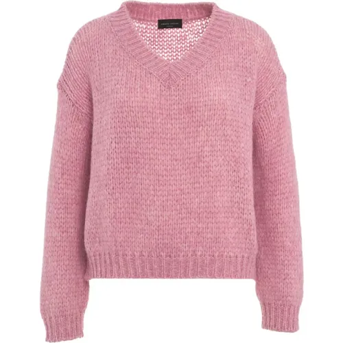 Knitwear > V-neck Knitwear - - Roberto Collina - Modalova