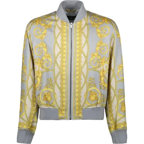 Jackets > Bomber Jackets - - Versace - Modalova