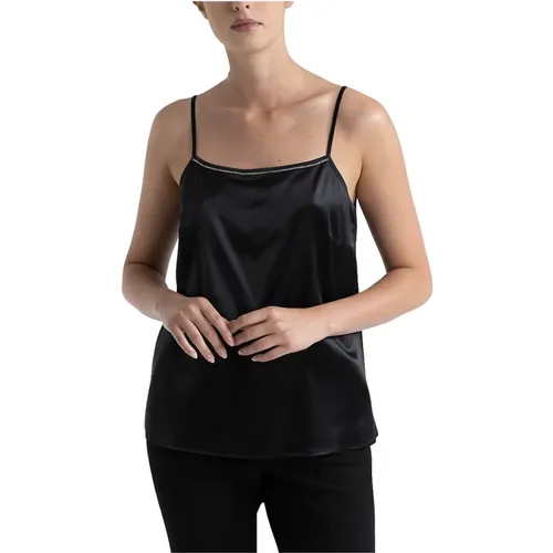 Tops > Sleeveless Tops - - PESERICO - Modalova