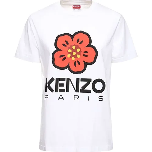 Kenzo - Tops > T-Shirts - White - Kenzo - Modalova