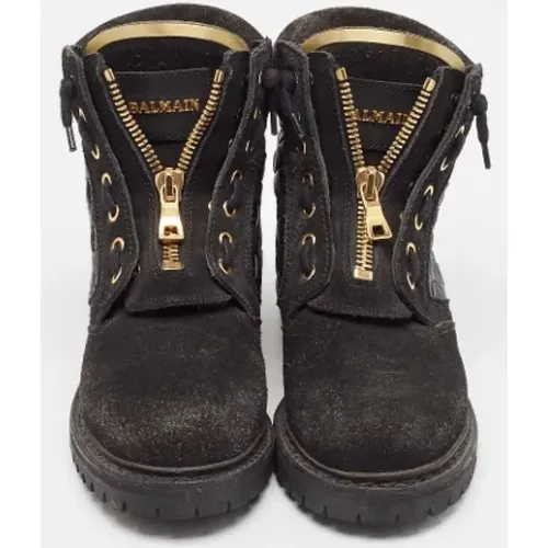 Pre-owned > Pre-owned Shoes > Pre-owned Boots - - Balmain Pre-owned - Modalova