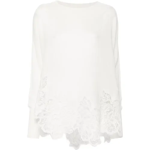 Tops > Long Sleeve Tops - - Ermanno Scervino - Modalova