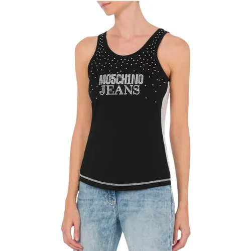 Tops > Sleeveless Tops - - Moschino - Modalova