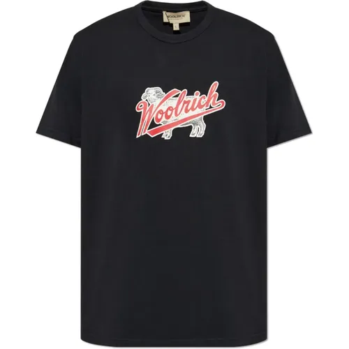 Tops > T-Shirts - - Woolrich - Modalova