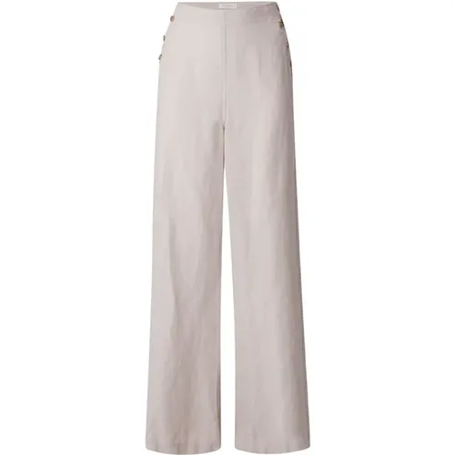 Trousers > Wide Trousers - - Busnel - Modalova