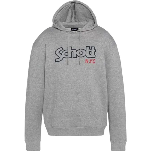 Sweatshirts & Hoodies > Hoodies - - Schott NYC - Modalova