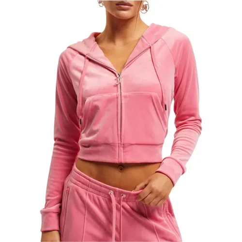 Sweatshirts & Hoodies > Zip-throughs - - Juicy Couture - Modalova