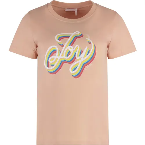 Tops > T-Shirts - - See by Chloé - Modalova