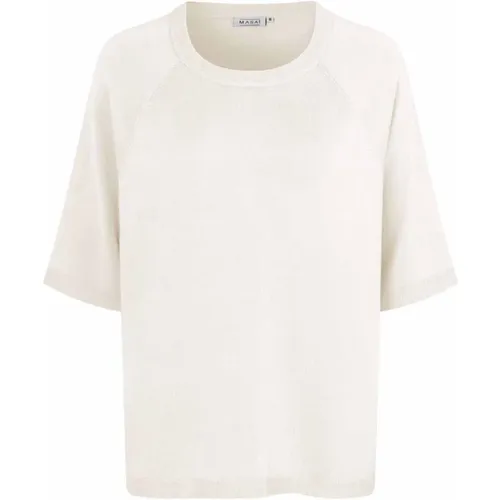 Masai - Tops > T-Shirts - Beige - Masai - Modalova