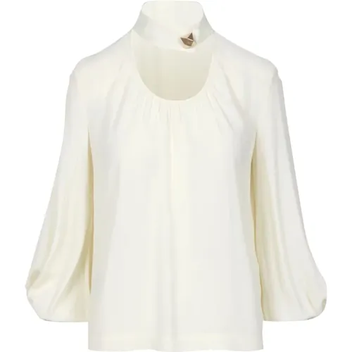 Blouses & Shirts > Blouses - - Simona Corsellini - Modalova